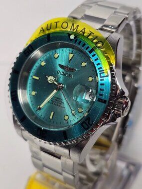 Invicta Pro Diver Forge Automatic Men's Watch - 40mm, Steel, Teal (49916)